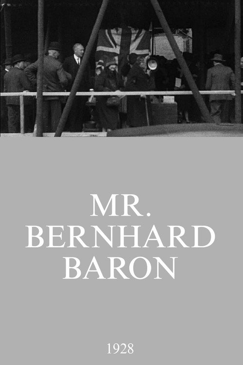 Mr. Bernhard Baron Poster