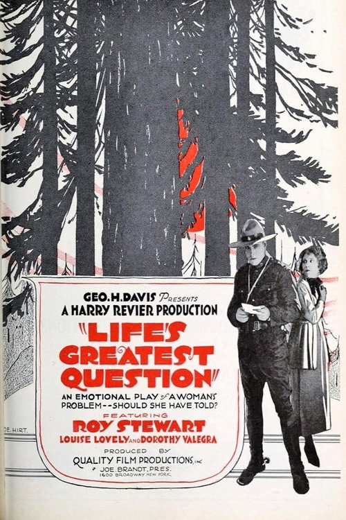 Life's Greatest Question Poster