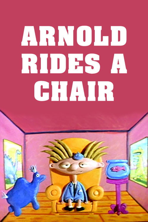 Arnold Rides His Chair Poster