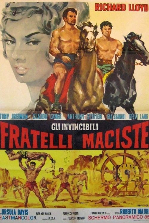 The Invincible Maciste Brothers Poster
