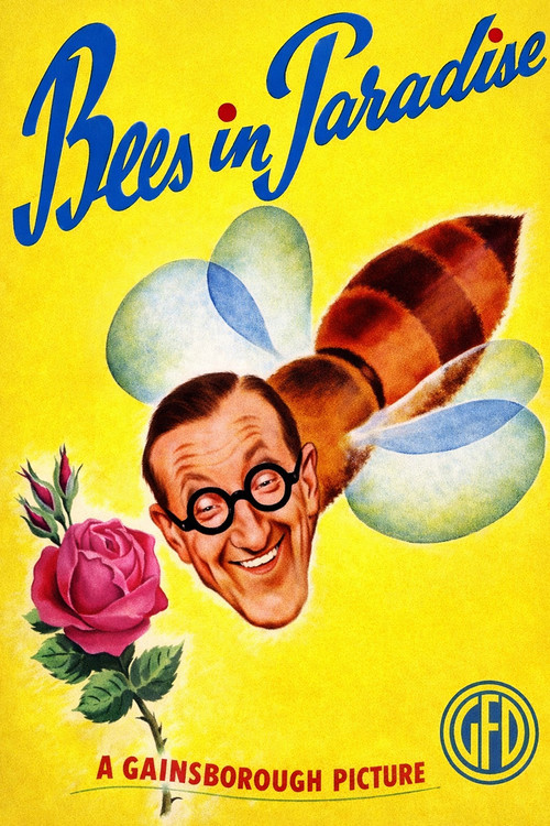 Bees in Paradise Poster