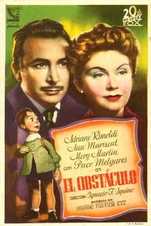El obstáculo Poster