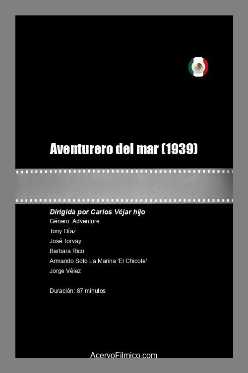 Aventurero del mar Poster