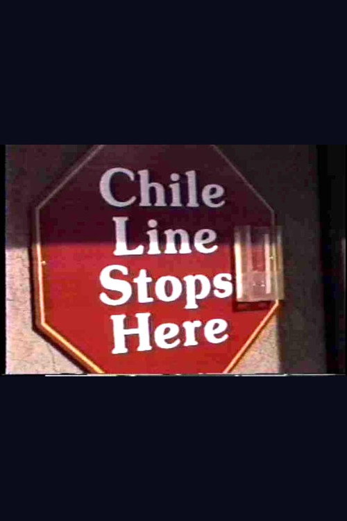 Chili Line Stops Here Poster
