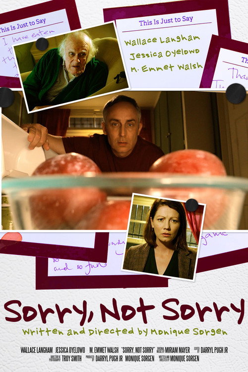 Sorry, Not Sorry Poster