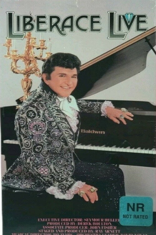 Liberace Live Poster