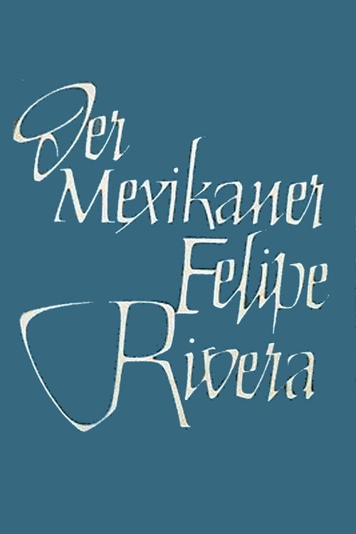 Der Mexikaner Felipe Rivera Poster