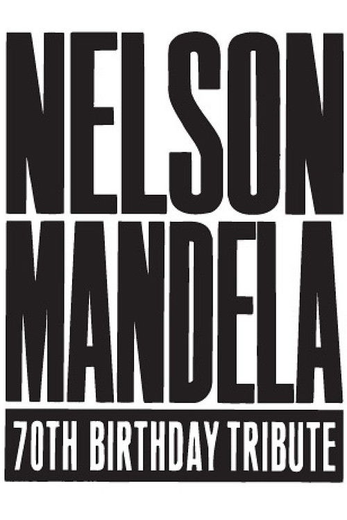 Nelson Mandela 70th Birthday Tribute Poster