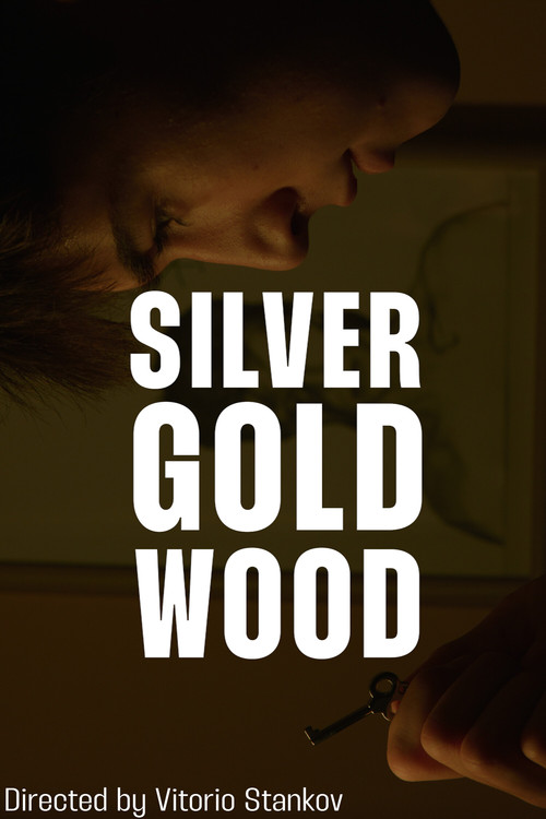 Silver Gold Wood Poster
