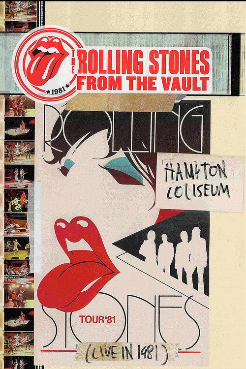 The Rolling Stones: Hampton Coliseum (Live 1981) Poster