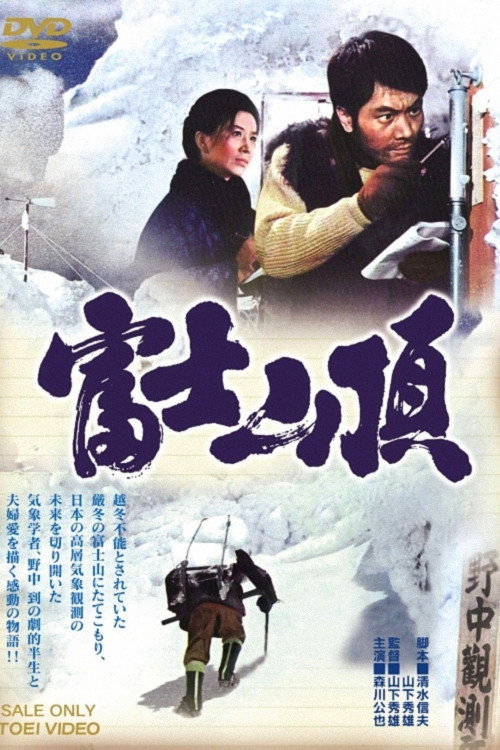 The Top of Mount Fuji Poster