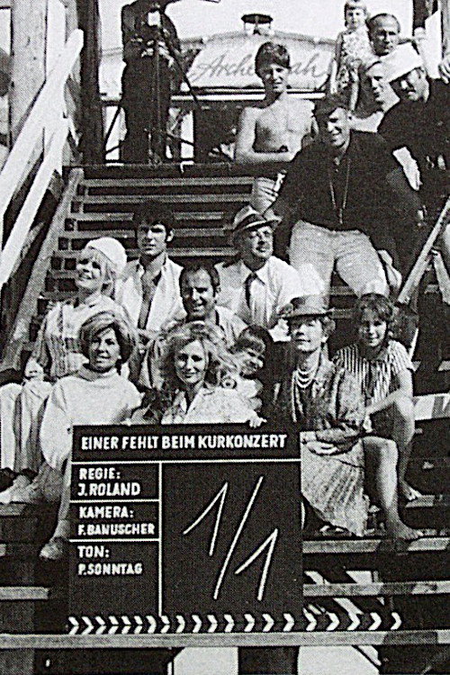 Einer fehlt beim Kurkonzert Poster