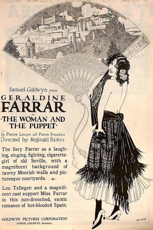 The Woman and the Puppet Poster