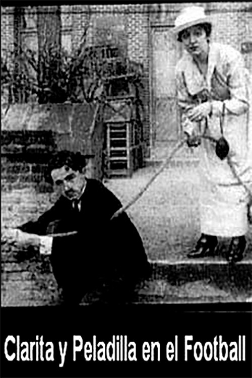 Clarita y Peladilla en el Football Poster