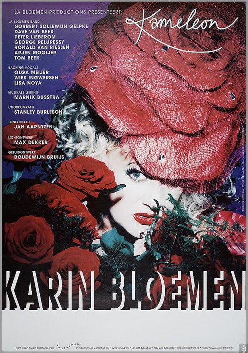 Karin Bloemen: Kameleon Poster