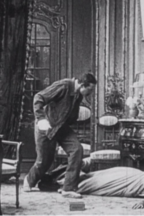 The Man with White Gloves Poster