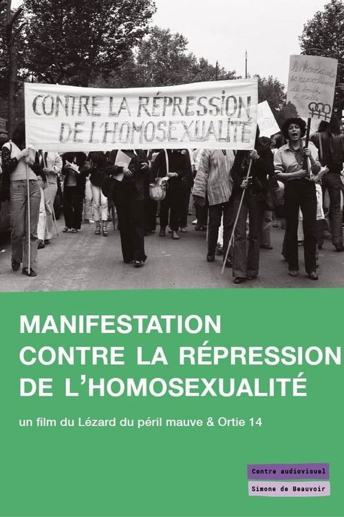 Manifestation contre la répression de l'homosexualité : Juin 1977 Poster