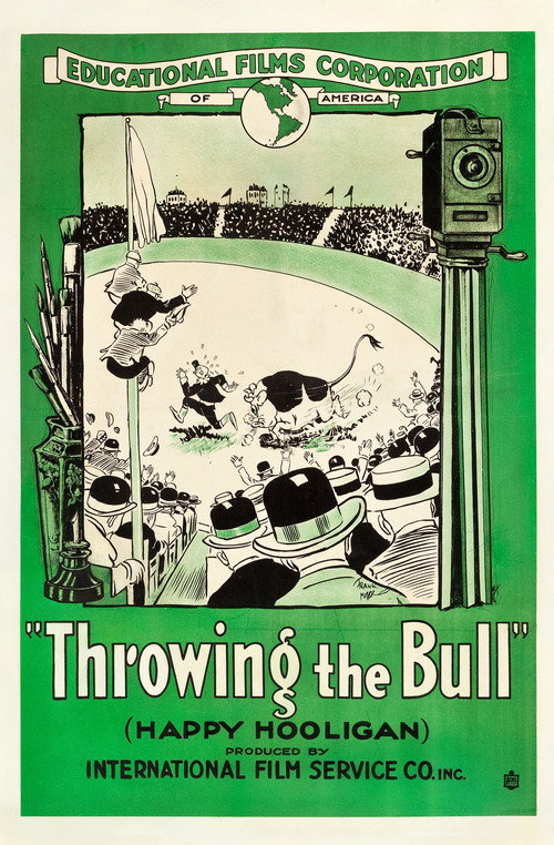 Throwing the Bull Poster