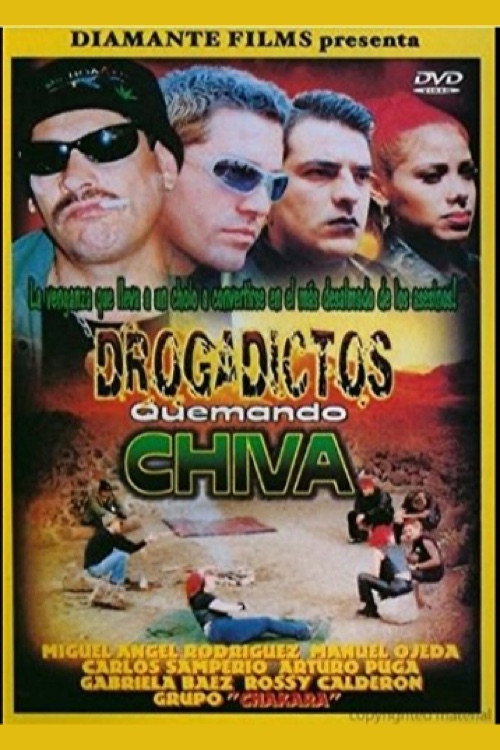 Drogadictos quemando chiva Poster