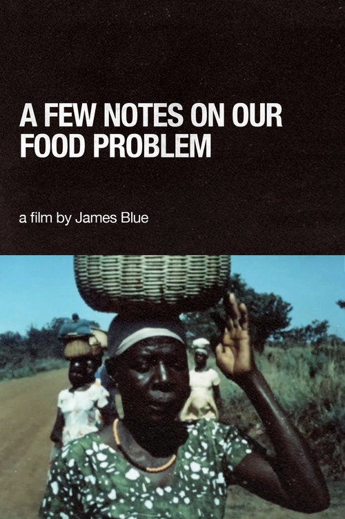 A Few Notes on Our Food Problem Poster