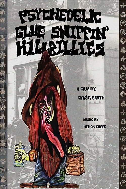 Psychedelic Glue Sniffin' Hillbillies Poster