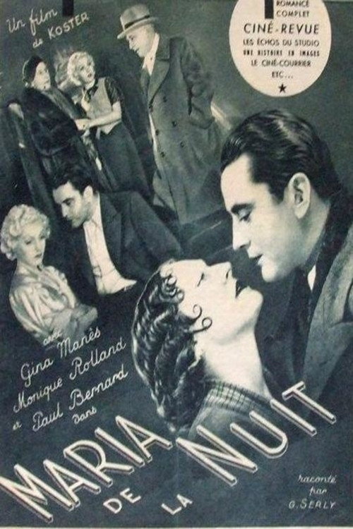 Maria de la nuit Poster