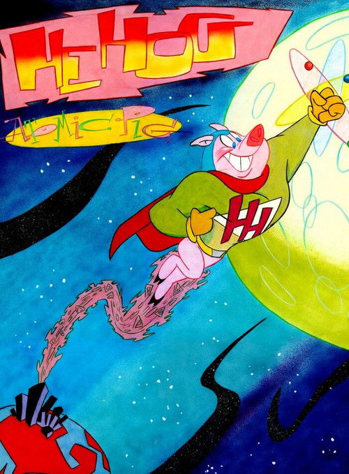 He-Hog the Atomic Pig Poster