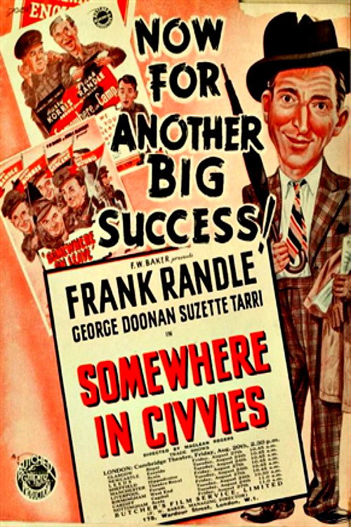 Somewhere in Civvies Poster