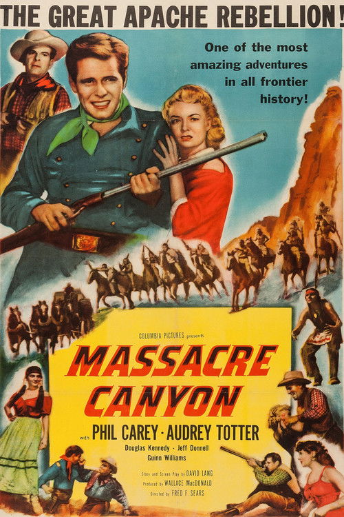 Massacre Canyon Poster