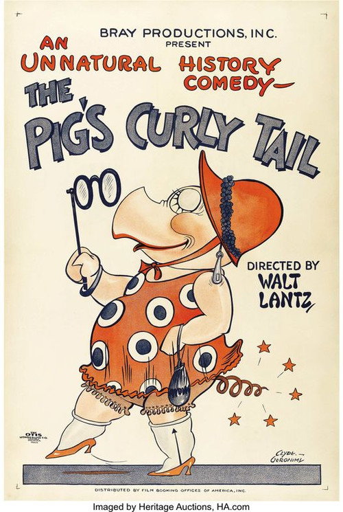 The Pig's Curly Tail Poster