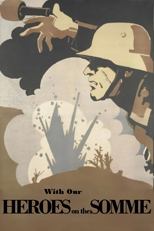 With Our Heroes on the Somme Poster