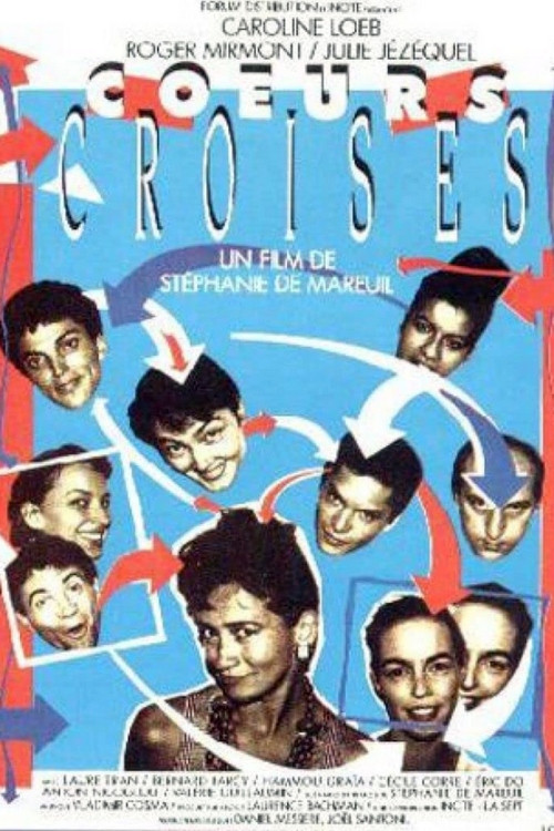 Cœurs croisés Poster