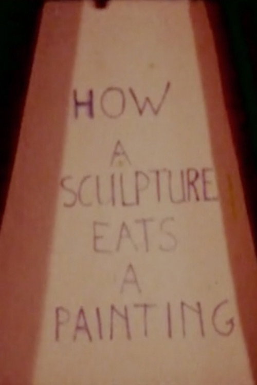 How a Sculpture Eats a Painting Poster