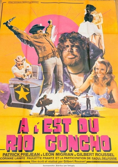 À l'est du Rio Concho Poster