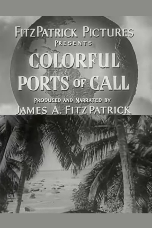 Colorful Ports of Call Poster