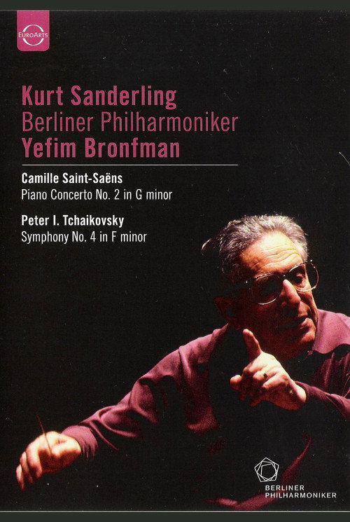Kurt Sanderling conducts Saint-Saëns and Tchaikovsky – With Yefim Bronfman Poster