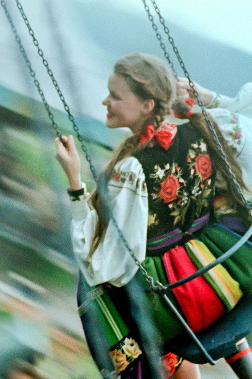 Merry-Go-Round in Łowicz Poster