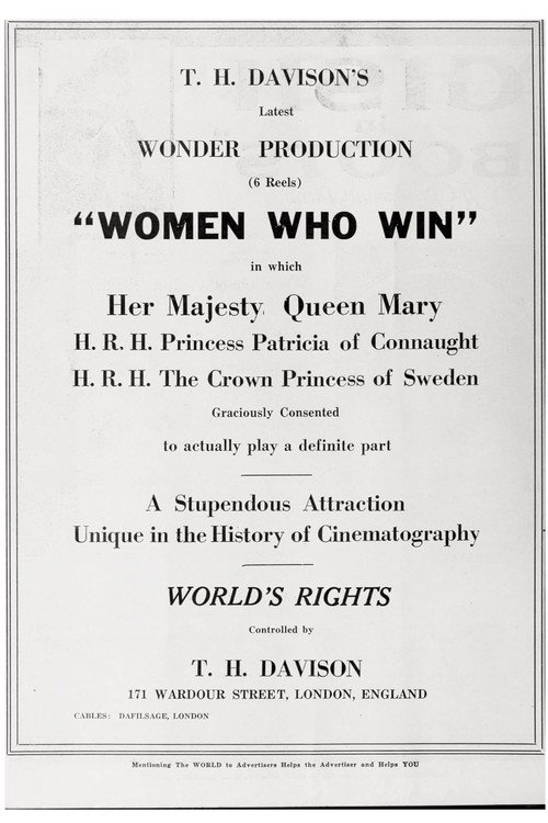 Women Who Win Poster