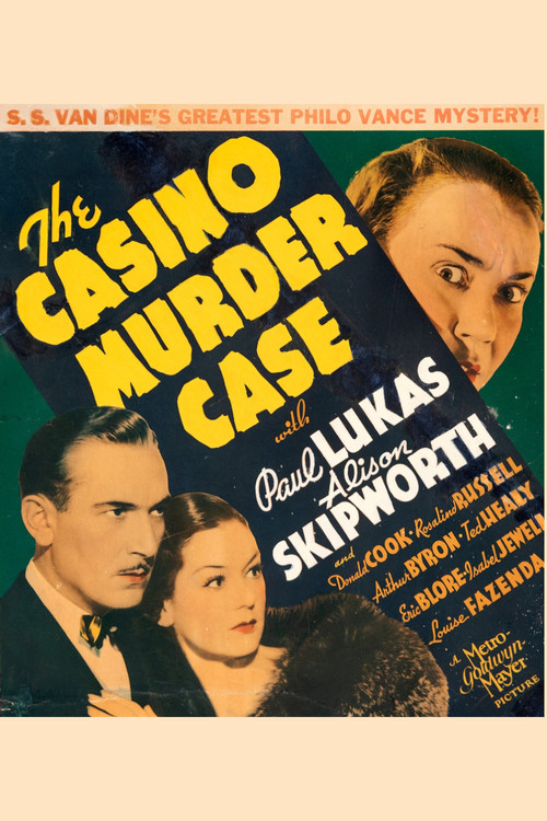 The Casino Murder Case Poster