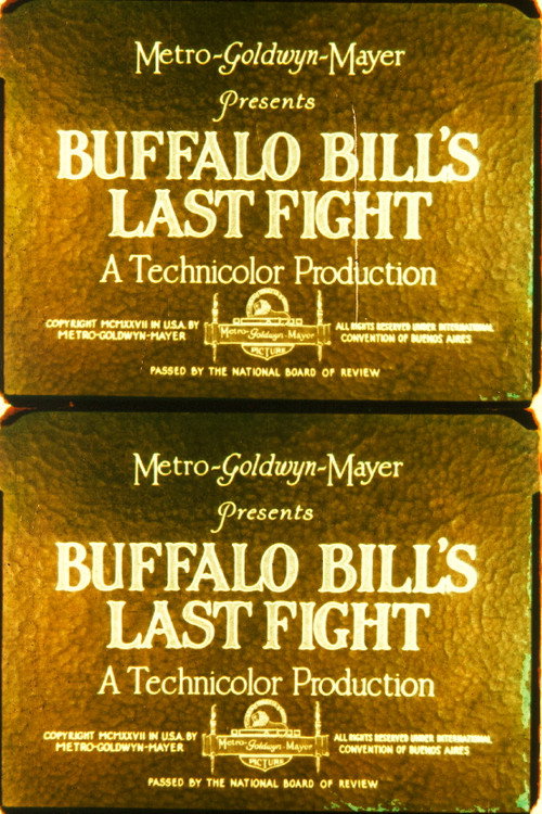 Buffalo Bill's Last Fight Poster