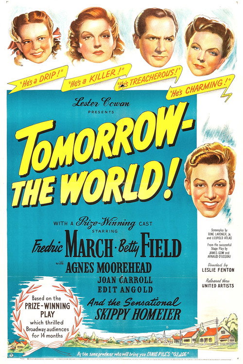 Tomorrow, the World! Poster