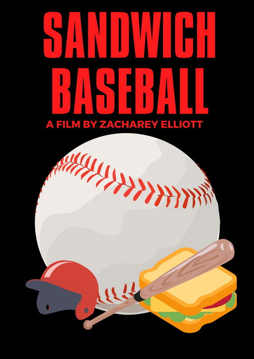 Sandwich Baseball Poster