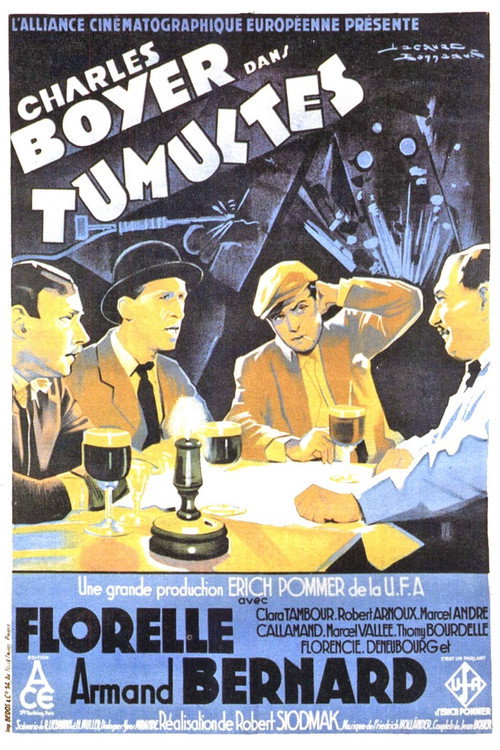Tumultes Poster