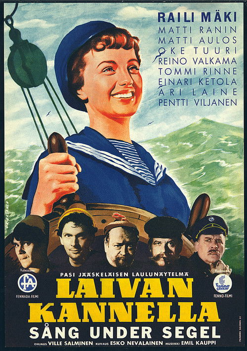 Laivan kannella Poster