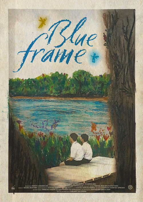 Blue Frame Poster