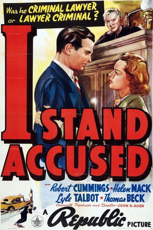 I Stand Accused Poster