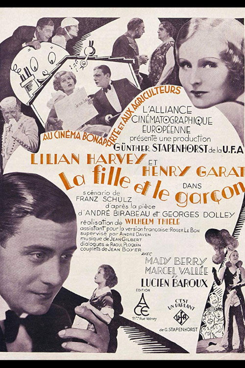 The girl and the boy Poster