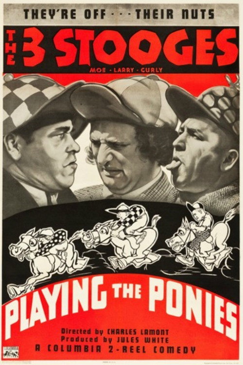 Playing the Ponies Poster