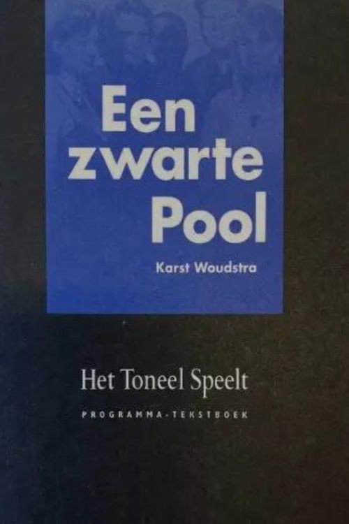 Een Zwarte Pool Poster