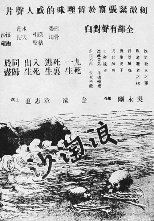 Waves Washing the Sand Poster